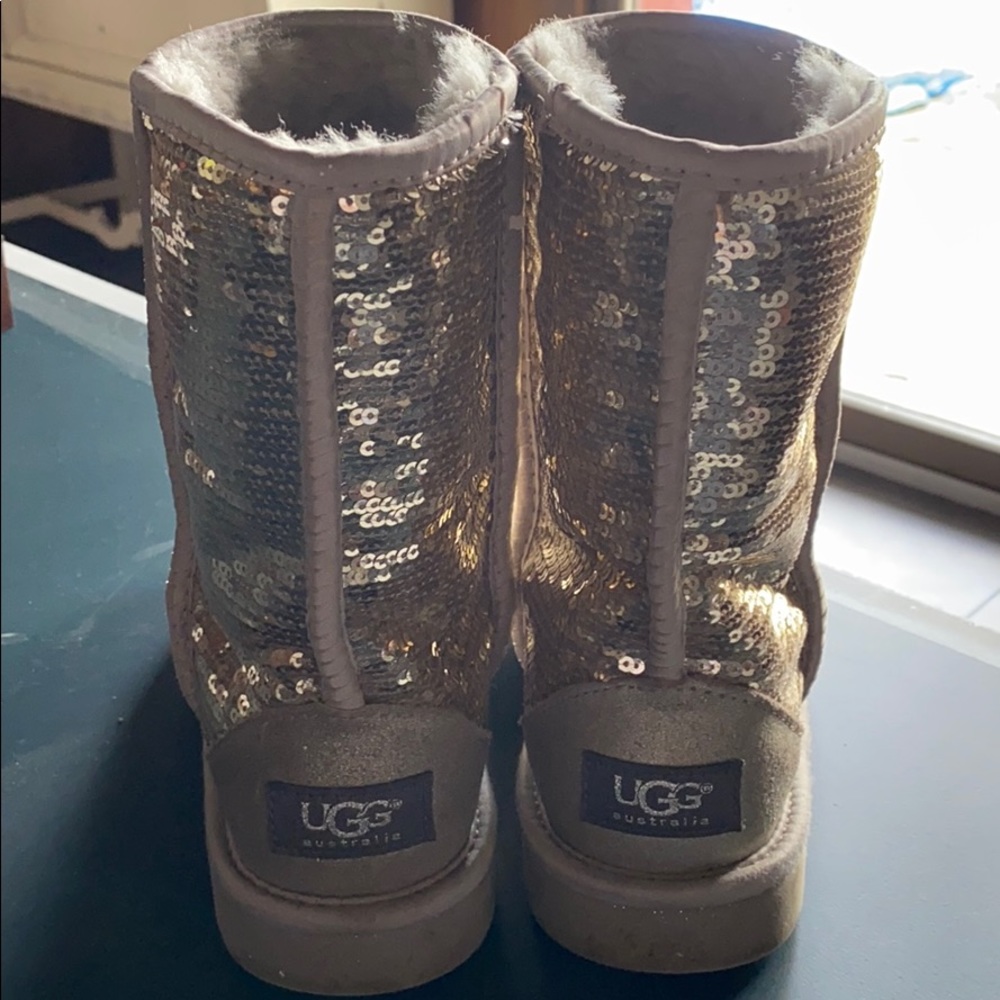 Sequined Uggs - image 4